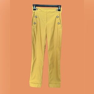 Jules & Leopold XS dress pant mustard yellow